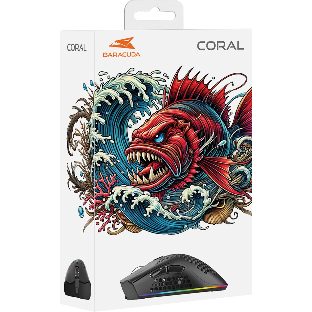 Oprogramowanie Baracuda CORAL konfiguracja myszy